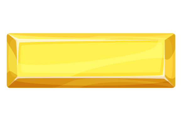 Bright Yellow Cartoon Button. Decorative: A Visual Guide