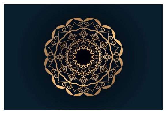 Colorful Mandala Decorative Elements: Four Unique Styles