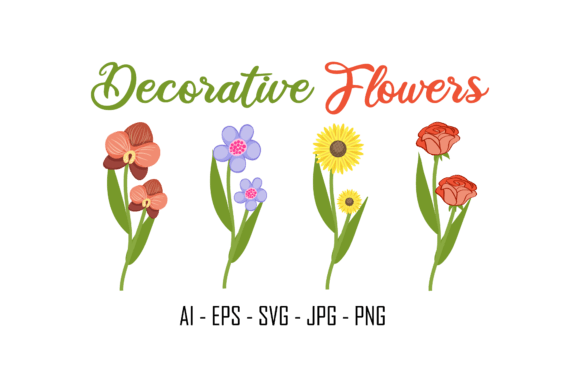 Decorative Flowers: Crafting Visual Identity with Elegant Botanicals