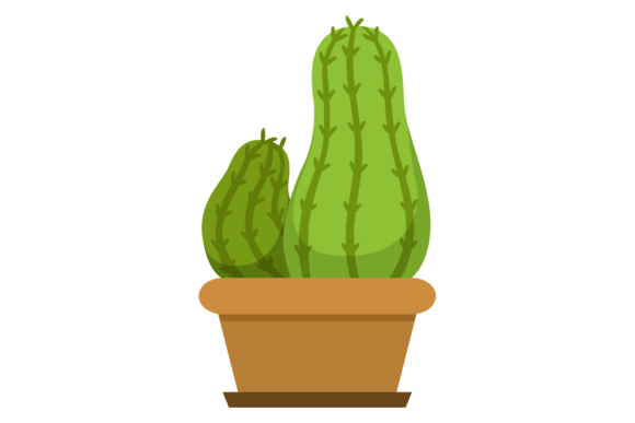Decorative Houseplant: Home Botany Icon for Modern Design