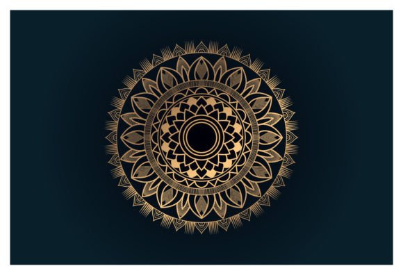 Decorative Mandala Background Design for Creative Projects