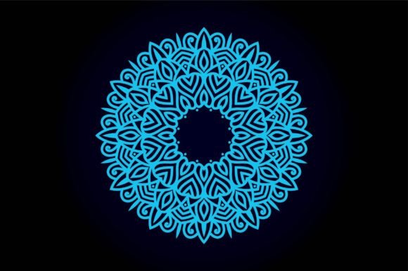 Decorative Mandala Pattern Design Vector: Golden Elegance for Your Projects