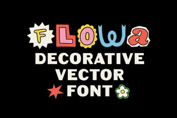 Flowa Decorative Vector Font: Where Elegance Meets Edge