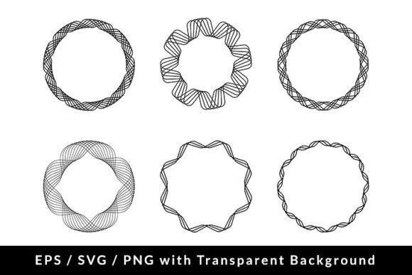 Geometric Circle Decorative Pattern SET: A Designer's Toolkit