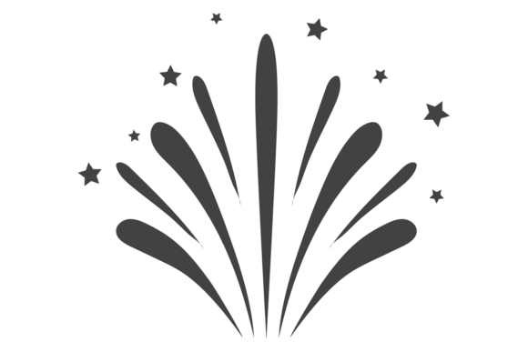 Light Explosion Logo: A Festive Holiday Display Typeface