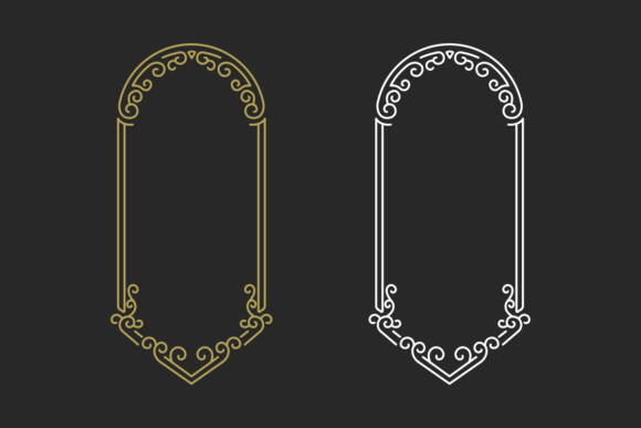Modern Floral Ornaments Decorative 7: Elegant Design Assets
