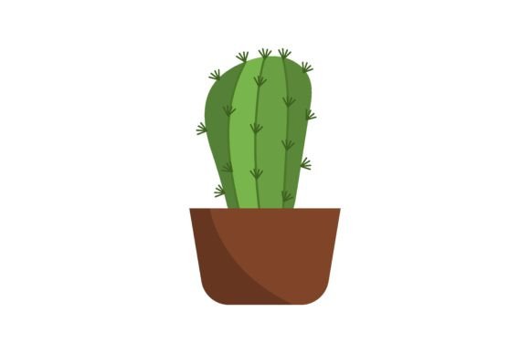 Potted Decorative Houseplant for Interio: A Fresh Take on Modern Typography