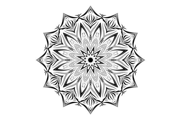 Unveiling the Elegance of Black Decorative Ornamental Mandala